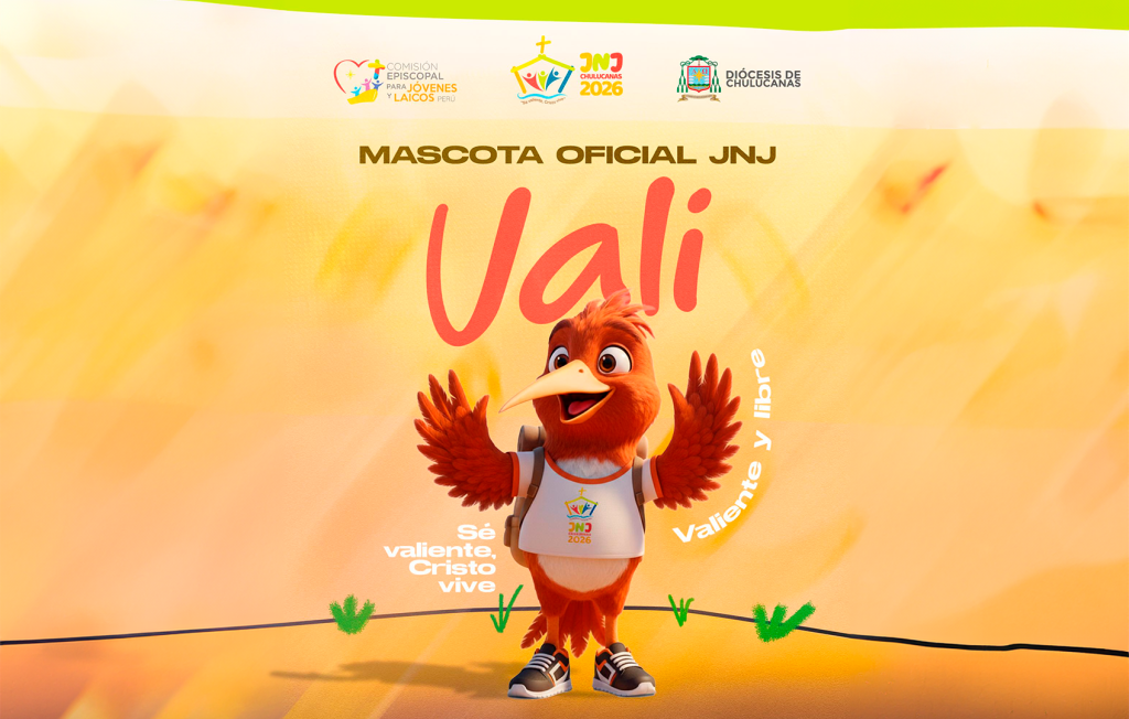 ¡Conoce a Vali, la mascota oficial que nos acompañará en la JNJ 2026!